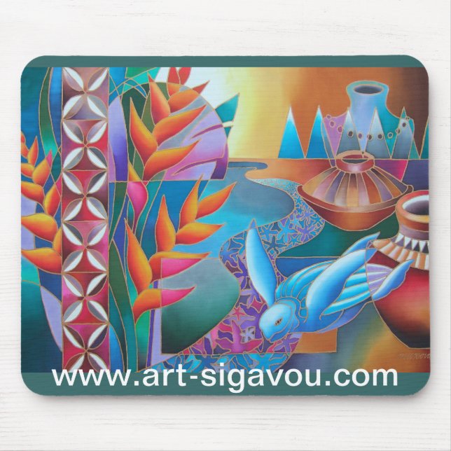 "NOQU VITI" MOUSE MAT (Front)