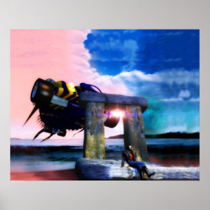 NORA, BACK TO THE FUTURE ,Science Fiction,Sci-Fi Poster