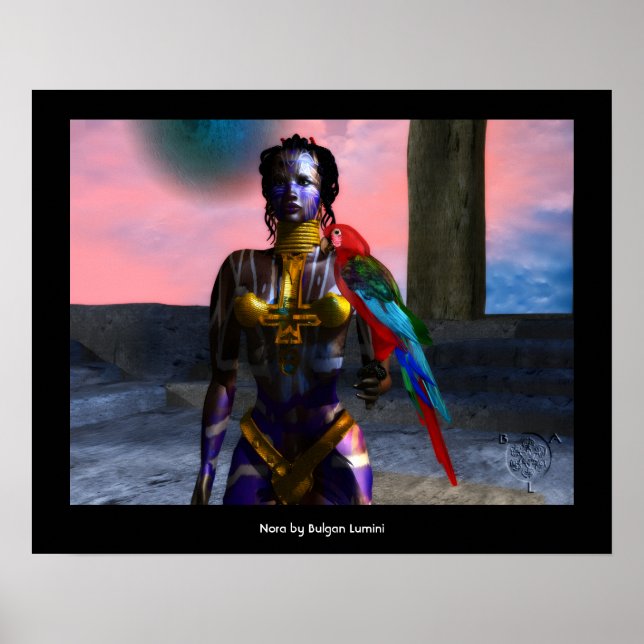 NORA CYBER WARRIOR1 POSTER (Front)