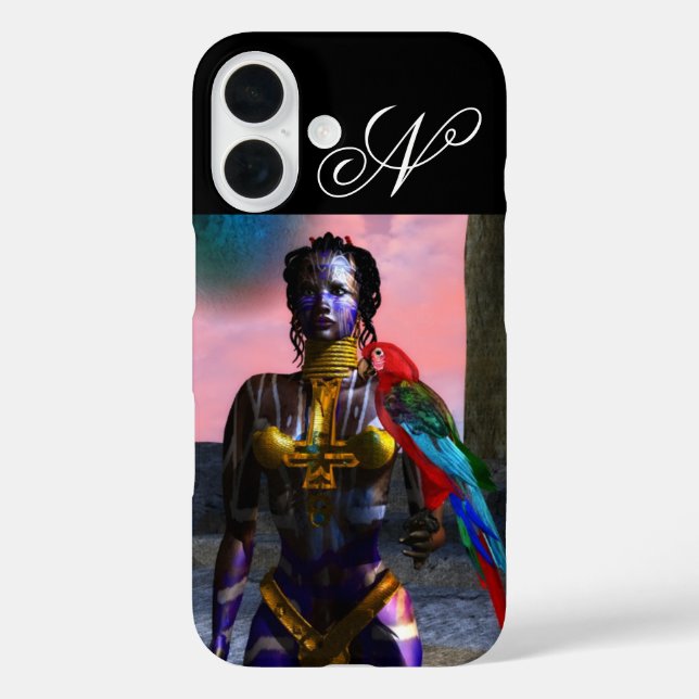 NORA CYBER WARRIOR MONOGRAM Case-Mate iPhone CASE (Back)