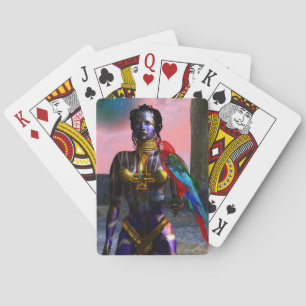 NORA CYBER WARRIOR PLAYING CARDS