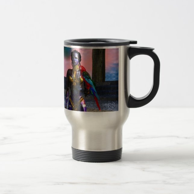 NORA CYBER WARRIOR TRAVEL MUG (Right)