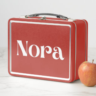 Nora Metal Lunch Box