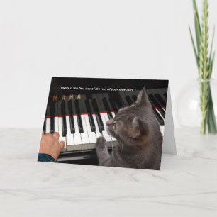 Nora Quote 7"x5" Folded Greeting Card