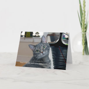 Nora Quote 7"x5" Folded Greeting Card