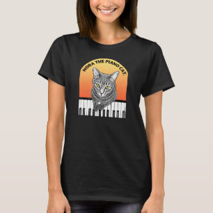 Nora The Piano Cat™ Official Logo T-Shirt