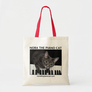 Nora The Piano Cat Tote 001 Bag