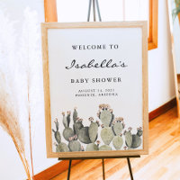 Norah - Bohemian Prickly Pear Cactus Baby Shower