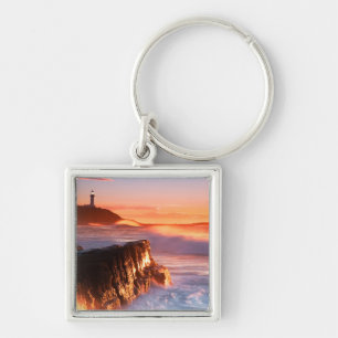 Norah Head Lighthouse Soldiers Beach, Australia Key Ring