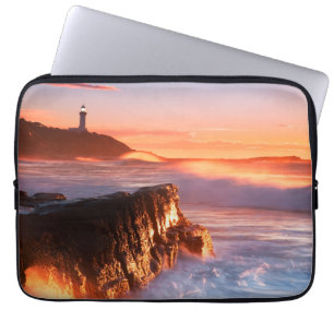 Norah Head Lighthouse Soldiers Beach, Australia Laptop Sleeve