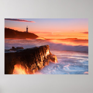 Norah Head Lighthouse   Soldiers Beach, Australia Poster