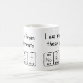 Norbert periodic table name mug (Center)