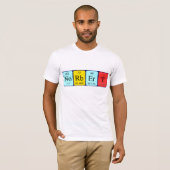 Norbert periodic table name shirt (Front Full)