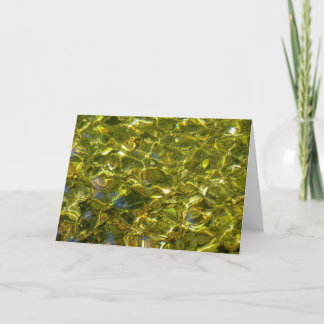 NorCal Nature Greeting Card: Water Card