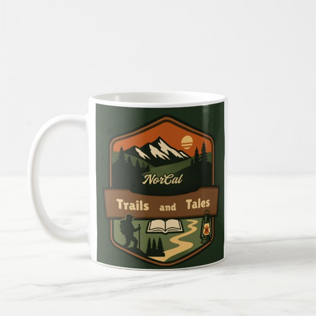 NorCal Trails and Tales Mug (Left)