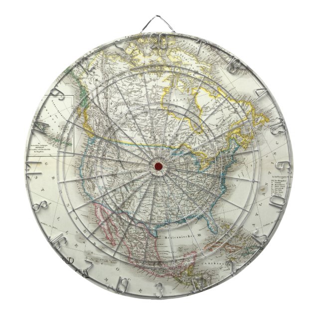 Nord America. Dartboard (Front)