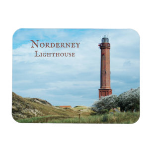 Norderney Lighthouse East Frisian Islands, Germany Magnet