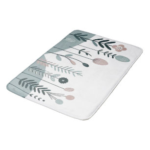 Nordic Birds & Forest Bath Mat