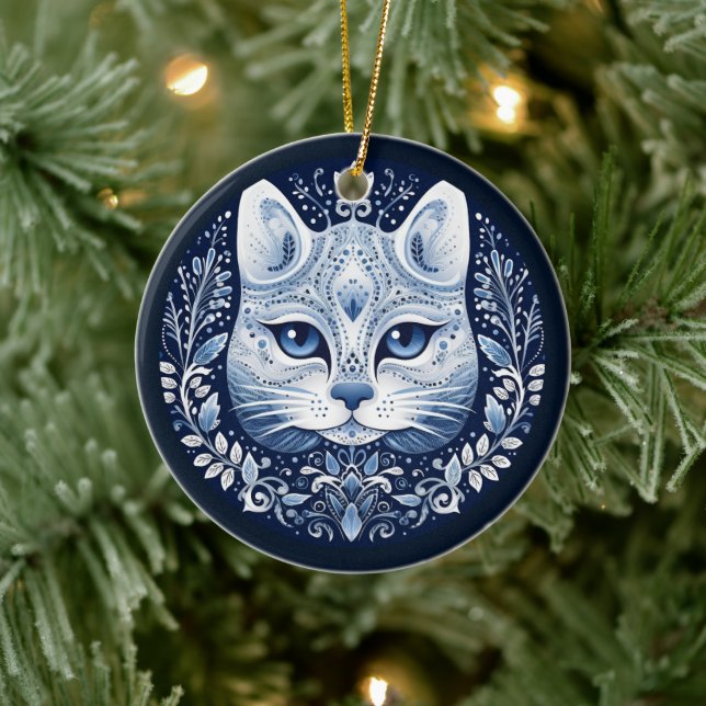 Nordic Cat Ornament (Tree)