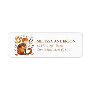 Nordic Cat Return Address Labels