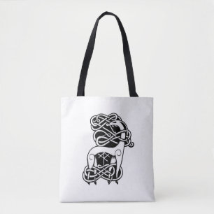 Nordic/Celtic deer Tote Bag