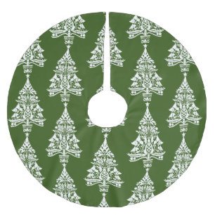 Nordic Christmas Decorations Brushed Polyester Tree Skirt