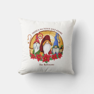 Nordic Christmas Gnome Cushion