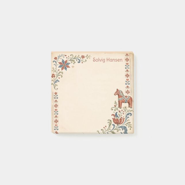 Nordic Christmas Post-it Notes (Front)