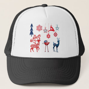 Nordic Christmas Scandivian Christmas Scandivian Trucker Hat