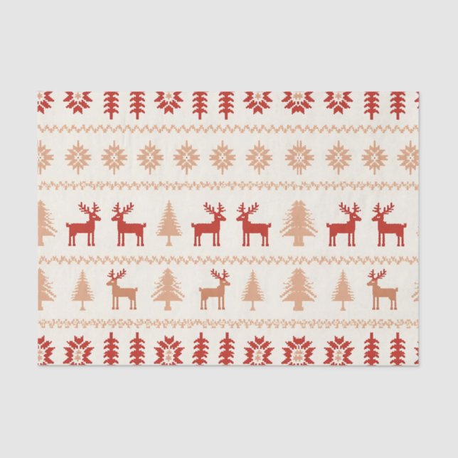 Nordic Christmas  Tissue Paper (Front)