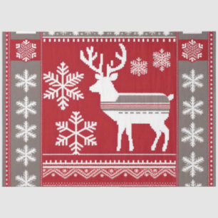 nordic christmas tissue paper