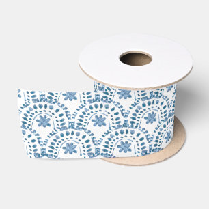 Nordic Collection Omphalodes Blue Satin Ribbon