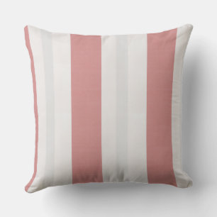 Nordic Cottage Stripes – Blush & Mist Cushion