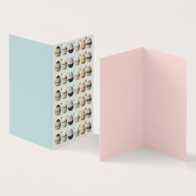 Nordic Easter card (Inside and Outside)