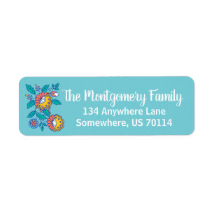 Nordic Folk Art Flowers