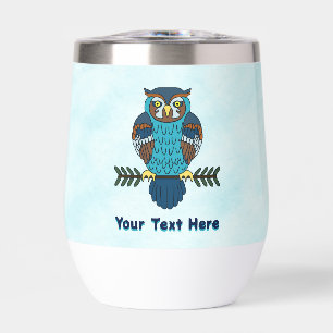 Nordic Folk Art Owl