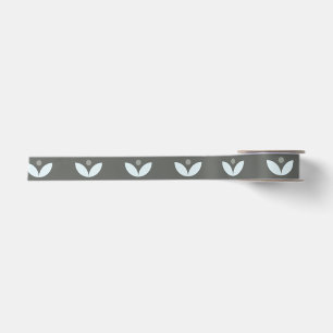 Nordic Folk Floral Christmas Satin Ribbon