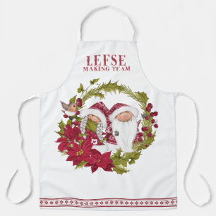 Nordic Gnome   Lefse Making Team Apron