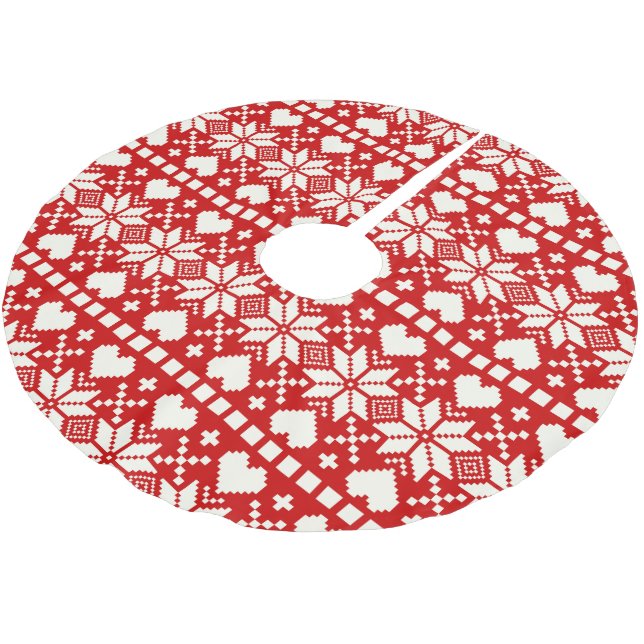Nordic | Holiday Tree Skirt (Angled)