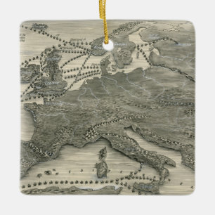 Nordic Invasions Ceramic Ornament