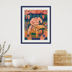Nordic-Japanese Illustration –JAPAN  Poster