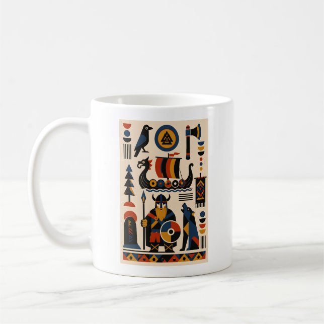 Nordic Legends Coffee Mug (Left)