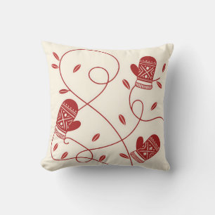 Nordic Mitten Pattern Cushion