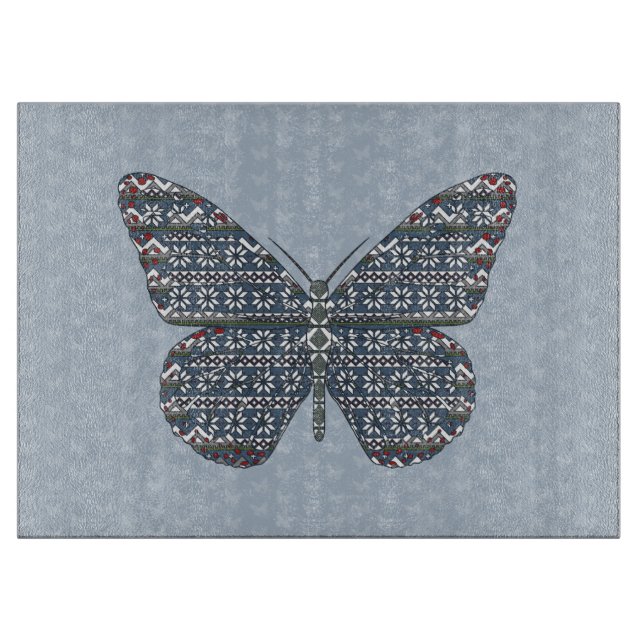 Nordic Monarch Glass Cutting Board (Front)