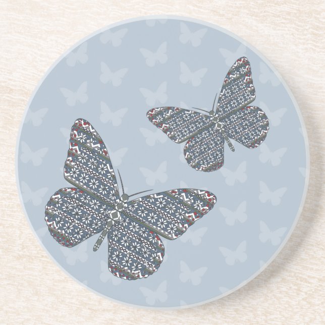 Nordic Monarch Sandstone Coaster (Front)