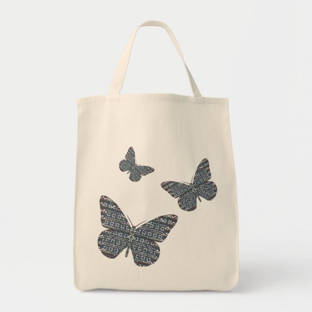 Nordic Monarch Tote Bag (Front)