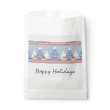 Nordic Mountain Scene Customisable Holiday 