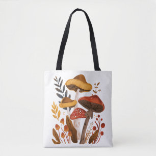 Nordic Mushrooms Tote Bag