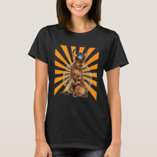 Nordic Mythology Cat Runes Viking T-Shirt