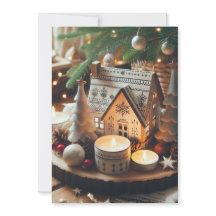 Nordic Noel Christmas Flat Holiday Card